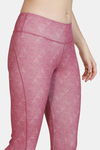 Zelocity Quick Dry Gym Leggings - Dry Rose — thumbnail 5